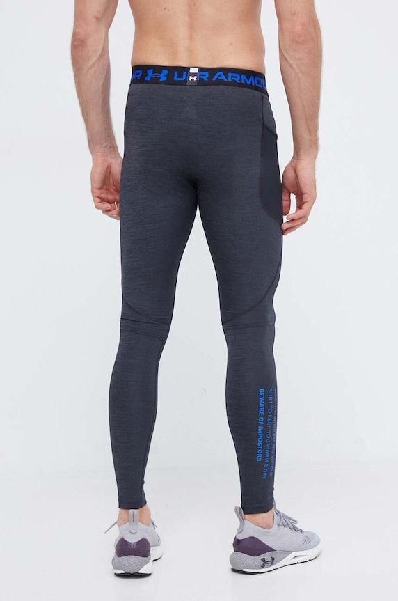 Tréningové legíny Under Armour 1379821 sivá AW23