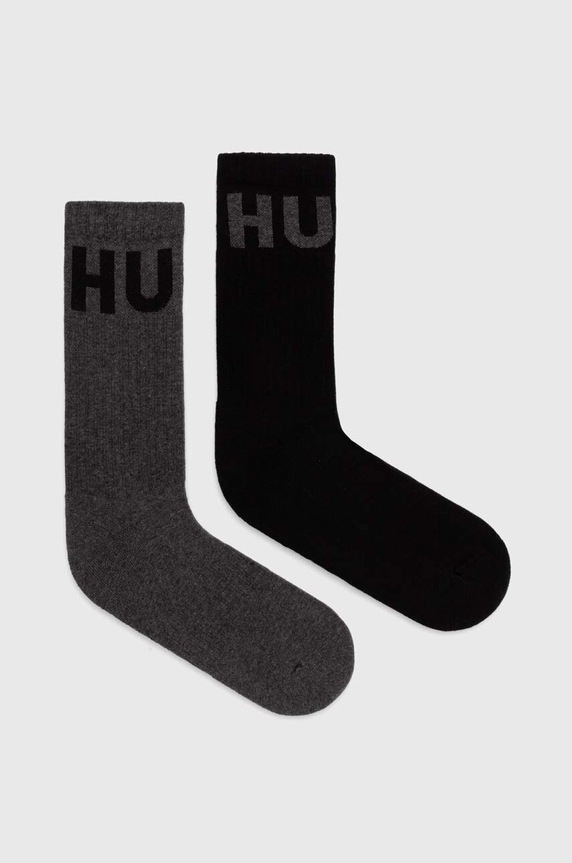 HUGO skarpetki 2-pack szary 50510810