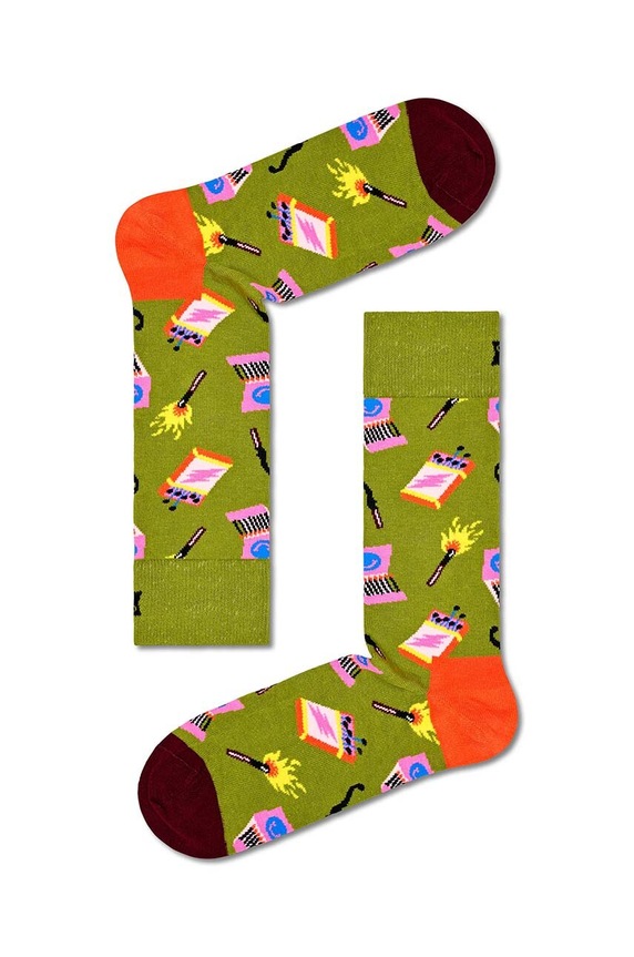 Happy Socks zokni Happy Camper Socks 3 pár P000311 többszínű AW23