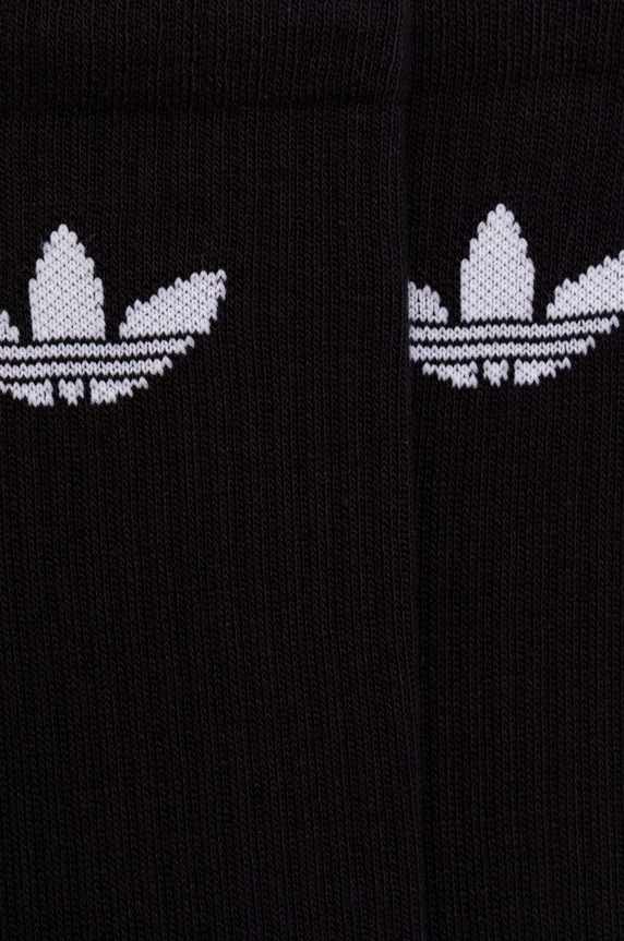 adidas Originals zokni 6 pár IJ5618 fekete AW25