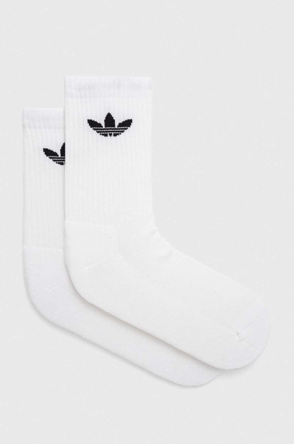 adidas Originals zokni 6 pár hosszúszárú zokni fehér IJ5619