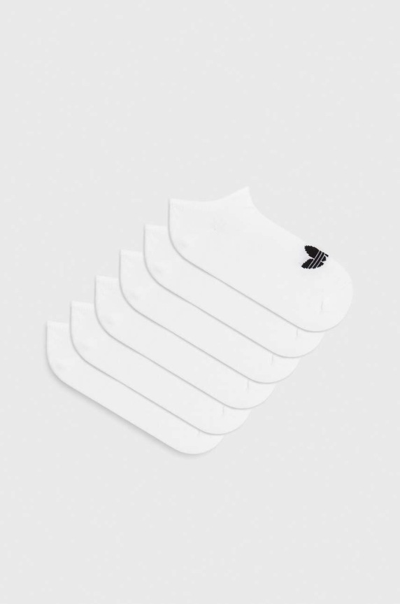 Čarape adidas Originals 6-pack natpis bijela IJ5623