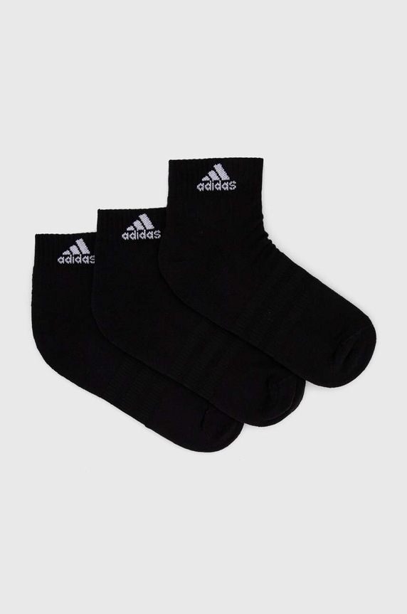 adidas skarpetki 6-pack C SPW ANK 6P skarpetki krótkie czarny IC1291