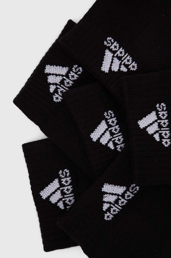 adidas skarpetki 6-pack C SPW ANK 6P IC1291 czarny AW23