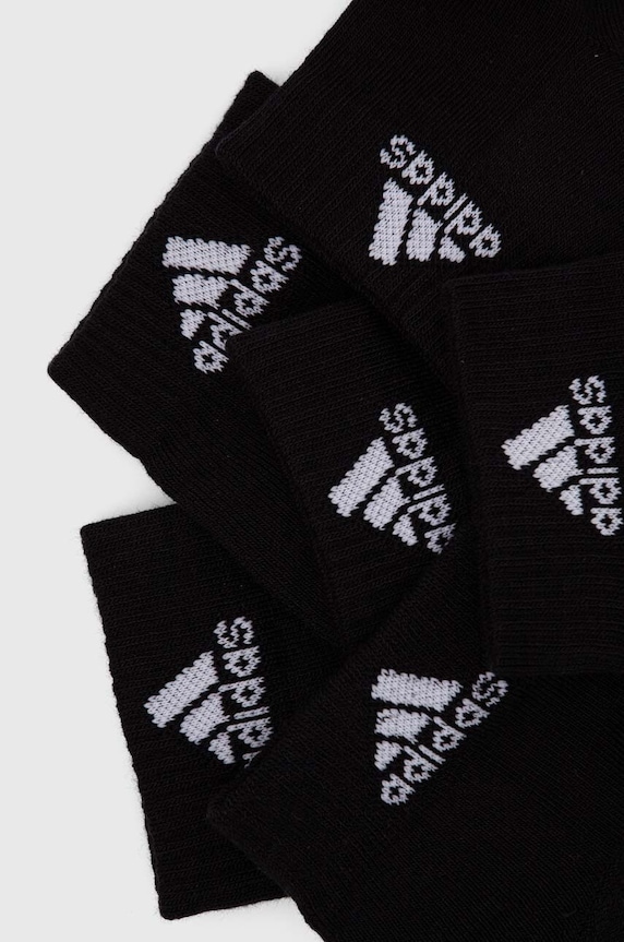 adidas skarpetki 6-pack C SPW ANK 6P IC1291 czarny AW23