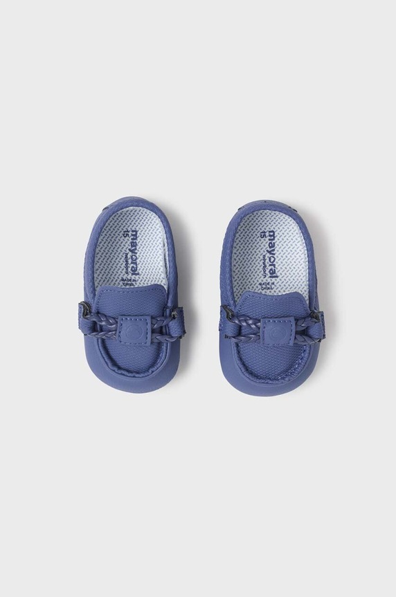 Mayoral Newborn pantofi pentru bebelusi 9680.1J.Newborn.9BYX albastru AW23
