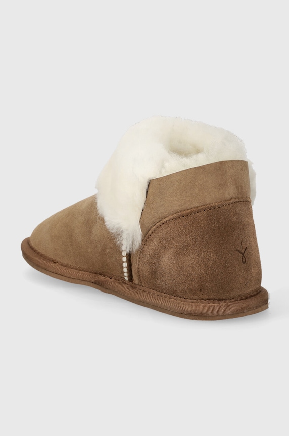 Băieți Emu Australia papuci din piele intoarsa K12961 Watson K12961.Watson maro