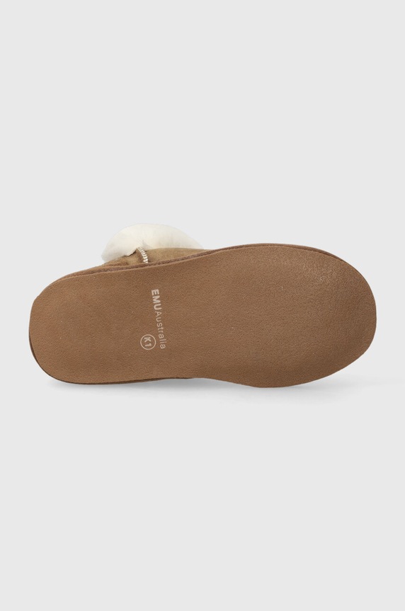 Emu Australia papuci din piele intoarsa K12961 Watson K12961.Watson maro