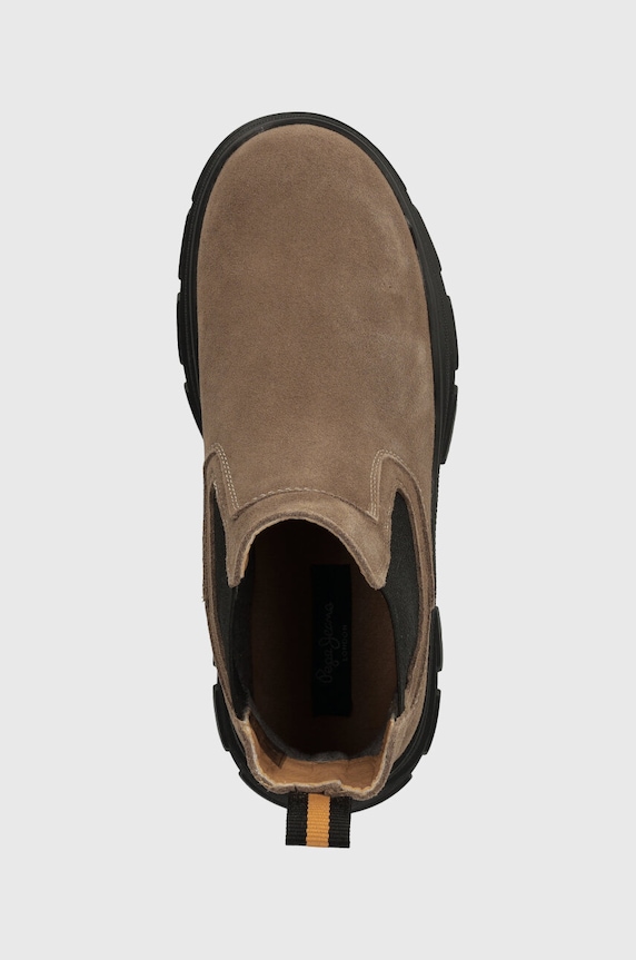 Детски обувки Pepe Jeans кафяв PBS50101