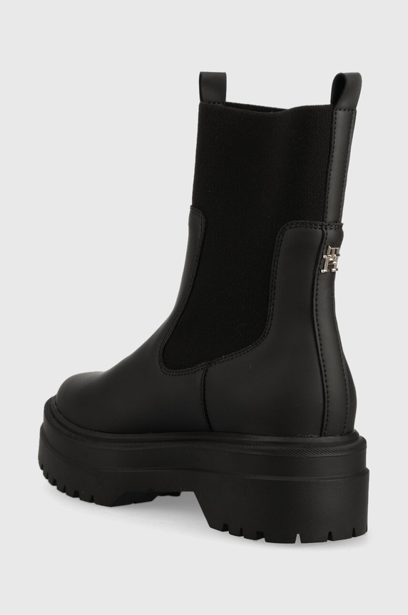 Obuv Topánky chelsea Tommy Hilfiger FEMININE SEASONAL FW0FW07226 čierna