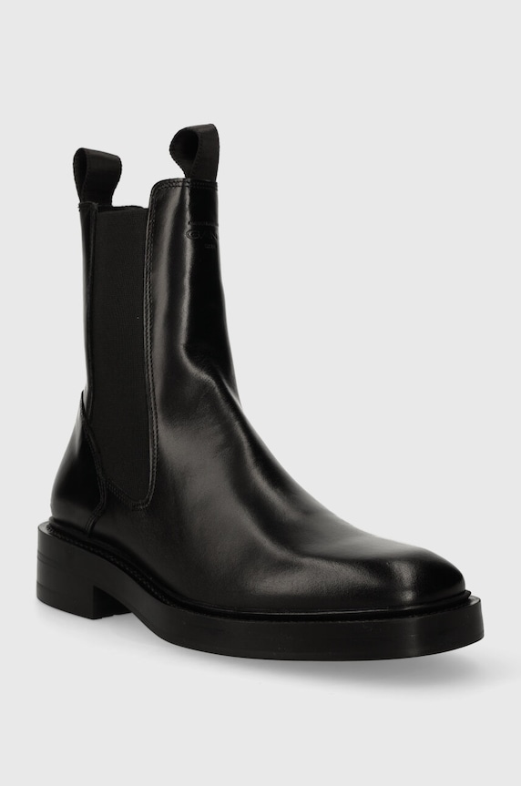 Δερμάτινες μπότες Gant Fallwi 27551333.G00 μαύρο AW23