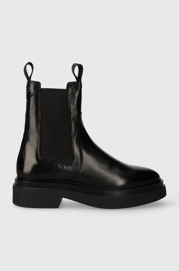Gant ghete chelsea de piele Zandrin pana la 5 cm negru 27551400.G00