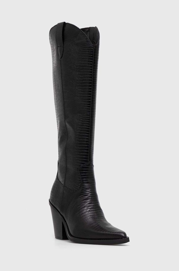 Aldo bőr csizma Nevada 13472512.Nevada fekete AW23