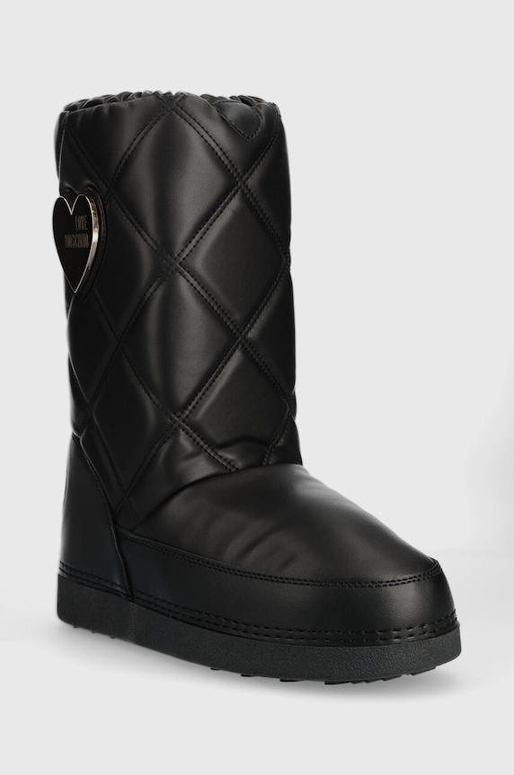 Love Moschino śniegowce JA24172G1HIT7000 czarny AW23