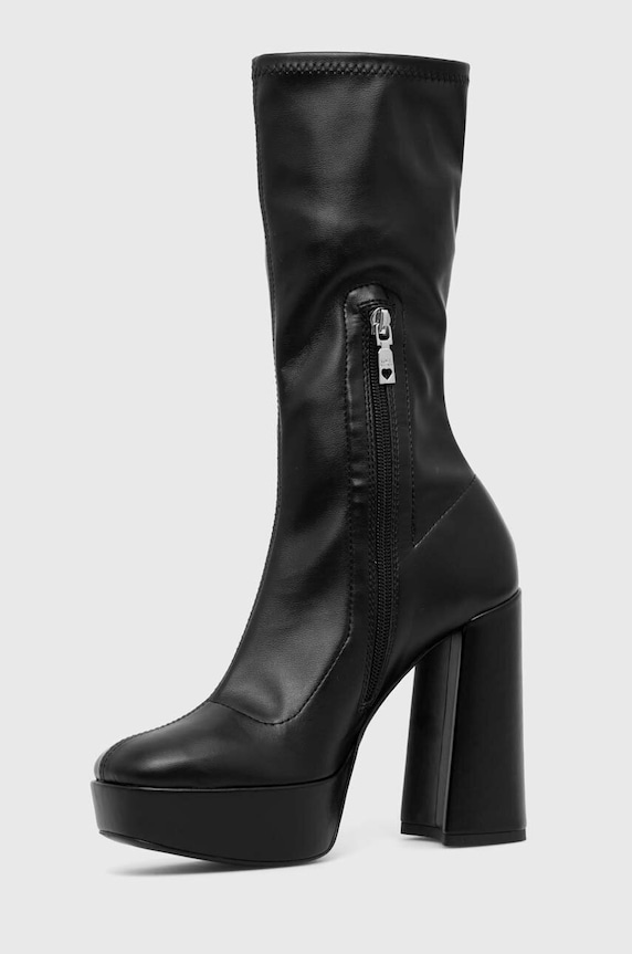 Členkové topánky Love Moschino JA2607CG1HIEZ000 čierna AW23
