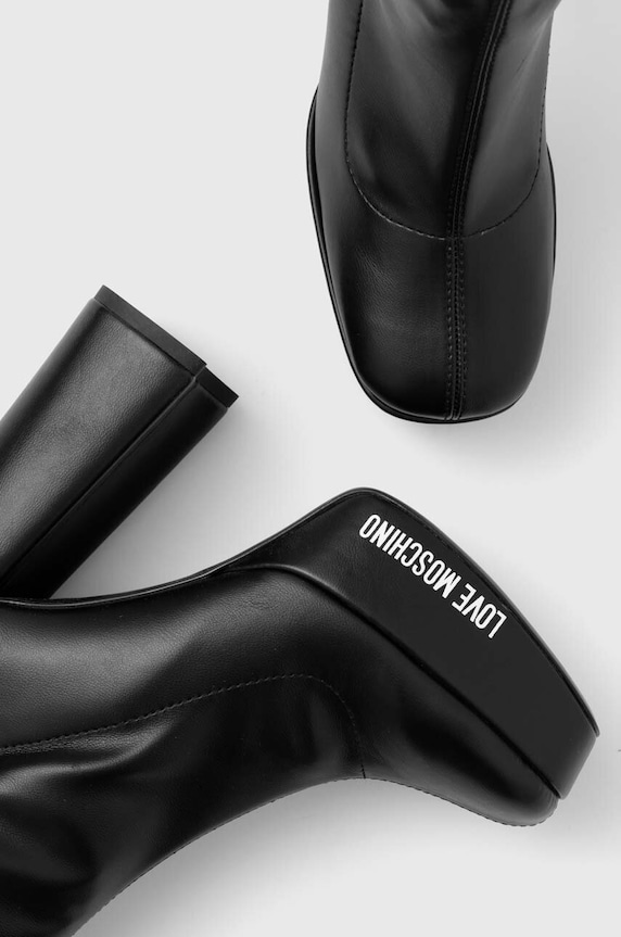Členkové topánky Love Moschino čierna JA2607CG1HIEZ000
