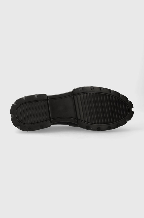 AGL mokasyny skórzane CELESTE D756026PGKA0761013 czarny