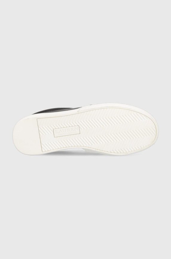 Lauren Ralph Lauren bőr tornacipő Haddley 802912347001.001 fekete