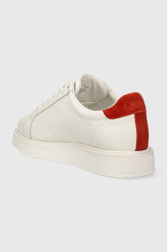 Obuwie Lauren Ralph Lauren sneakersy skórzane Angeline 4 802912651001.100 biały