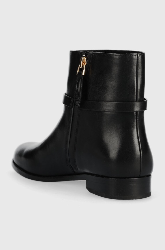 Obuća Kožne gležnjače Lauren Ralph Briela 802912273001.001 crna