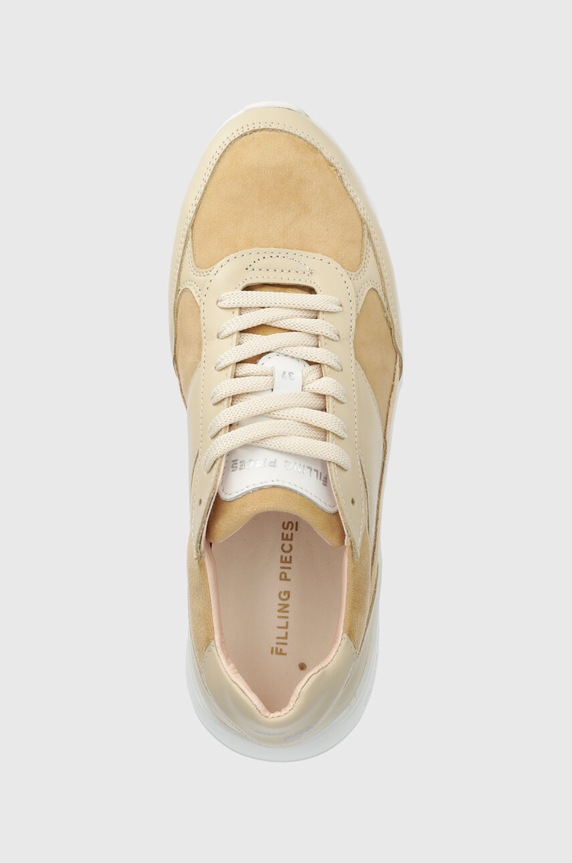 Semišové tenisky Filling Pieces Jet Runner béžová 17127361919