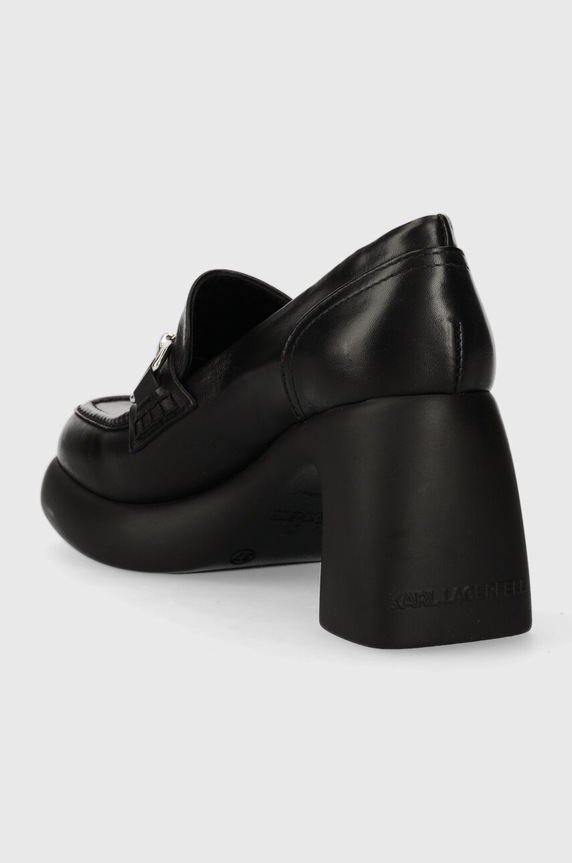 Cipők Karl Lagerfeld bőr flip-flop ASTRAGON KL33830.000 fekete