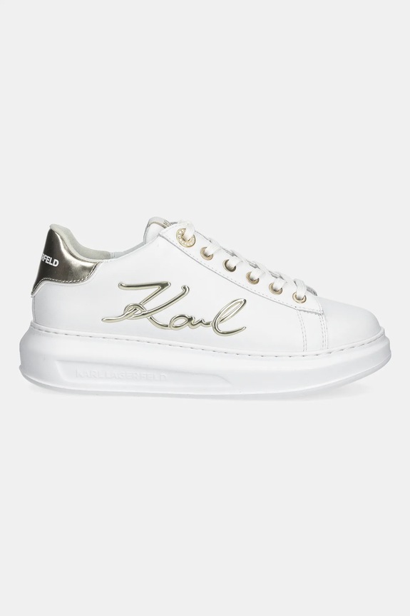Karl Lagerfeld sneakersy skórzane KAPRI KL62510A.01G biały AW23