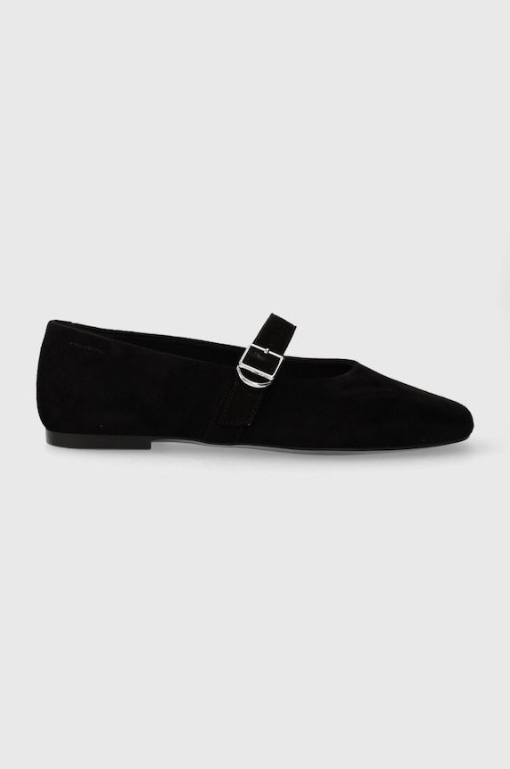 Vagabond Shoemakers baleriny zamszowe JOLIN czarny 5608.040.20