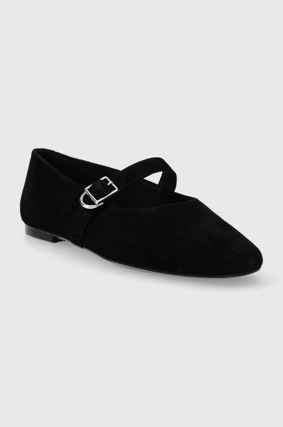 Vagabond Shoemakers baleriny zamszowe JOLIN 5608.040.20 czarny AW23