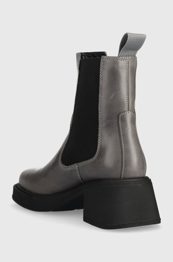 Cipők Vagabond Shoemakers bőr csizma DORAH 5642.001.17 szürke