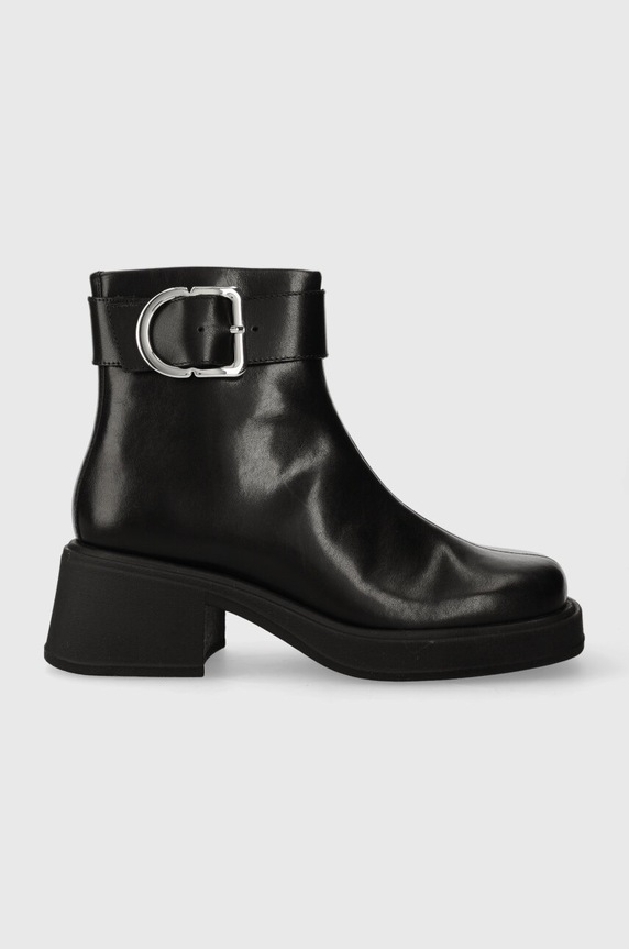 Vagabond Shoemakers bőr csizma DORAH magas fekete 5642.201.20