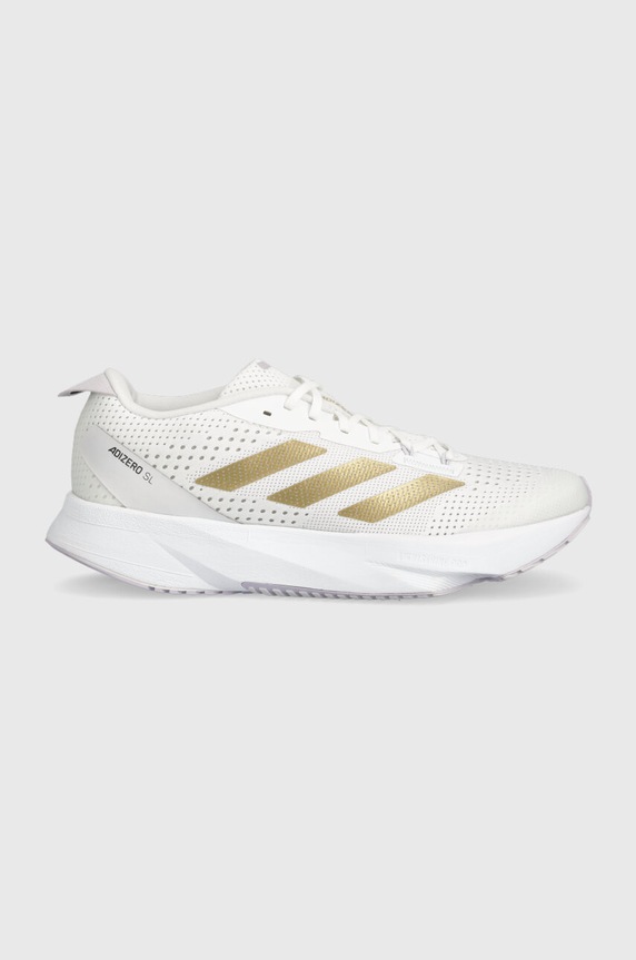 adidas Performance futócipő ADIZERO szintetikus fehér ID6934
