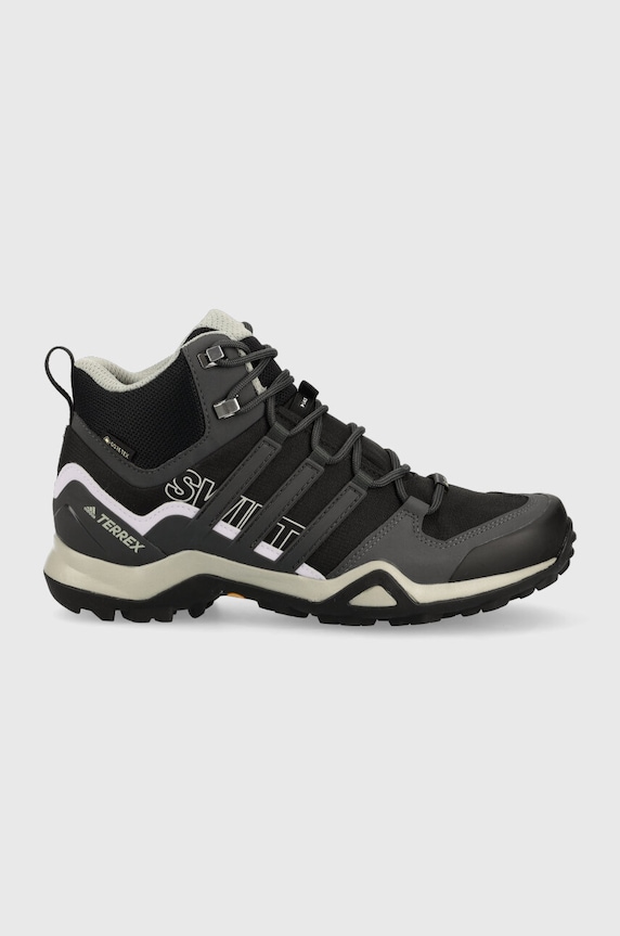 Παπούτσια adidas TERREX Swift R2 Mid GTX συνθετικό μαύρο EF3357