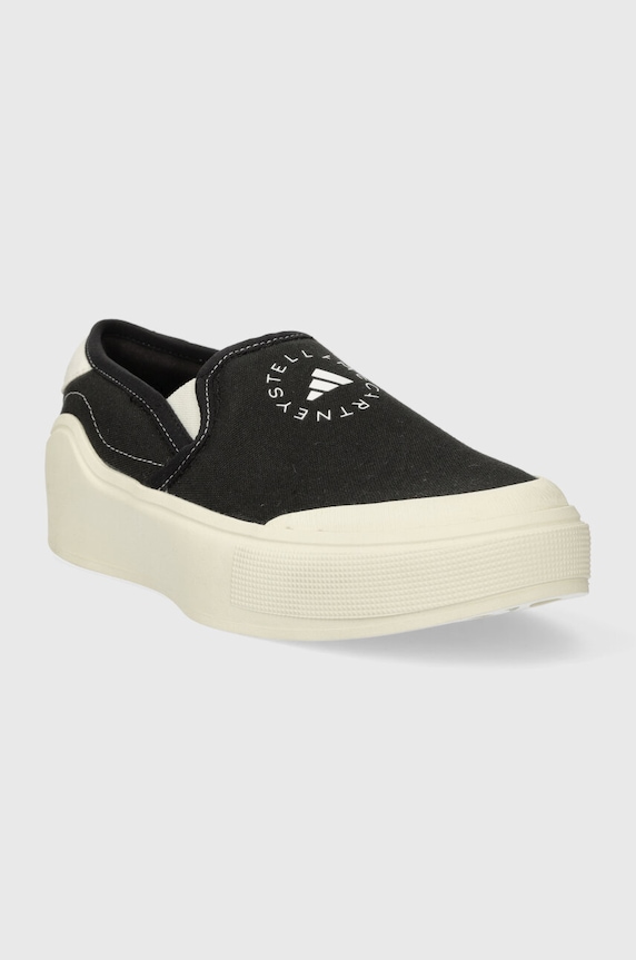 adidas by Stella McCartney teniși aSMC Court Slip On HP2772 negru SS24