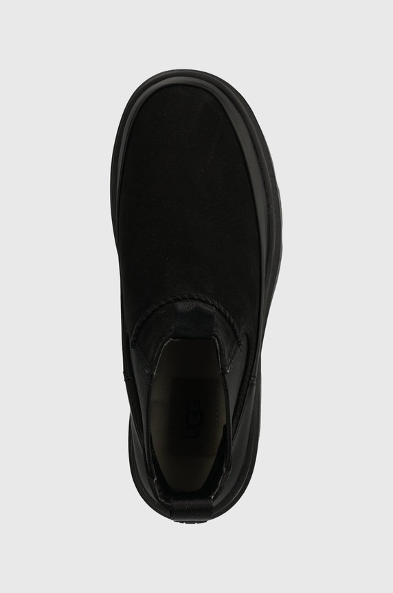 Semišové topánky chelsea UGG Brisbane Chelsea čierna 1143842.BLK