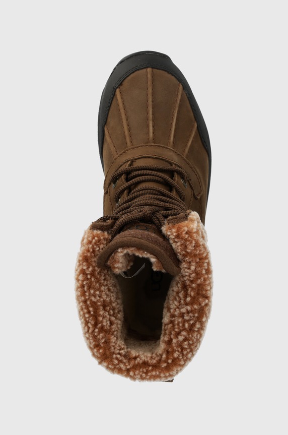 Cipele od brušene kože UGG Adirondack Boot III Tipped smeđa 1143845.DKEA