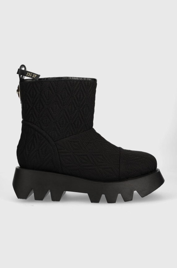 Elisabetta Franchi bokacsizma platform fekete SA40B36E2.110