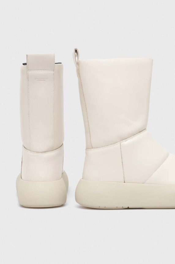 Încălțăminte Vagabond Shoemakers bocanci de piele AYLIN 5438.001.02 alb