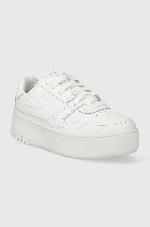 Kožené tenisky Fila FXVENTUNO FFW0348 biela SS24