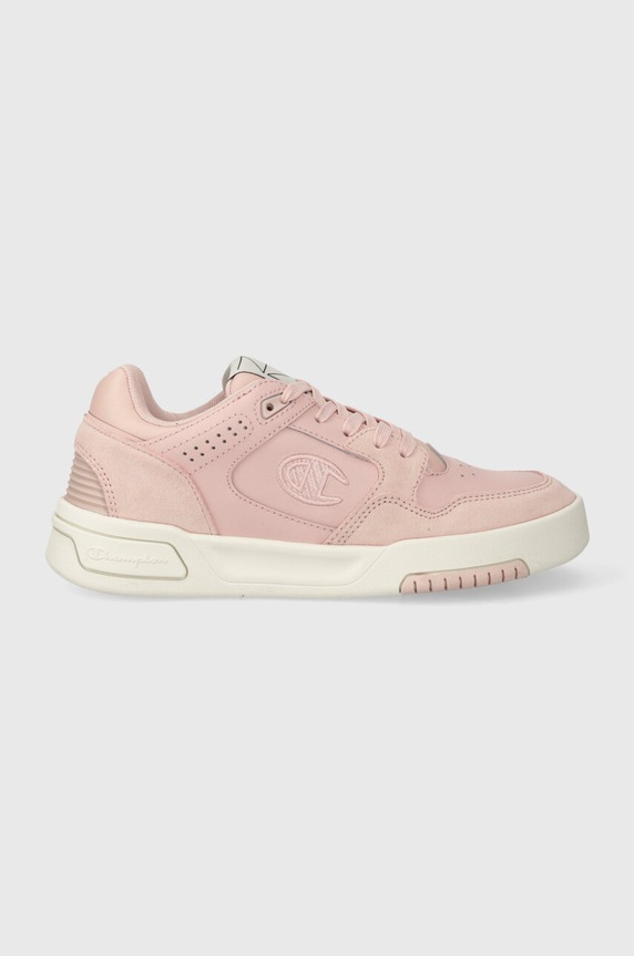 Champion sneakersy skórzane Z80 SL Low syntetyczny różowy S11596