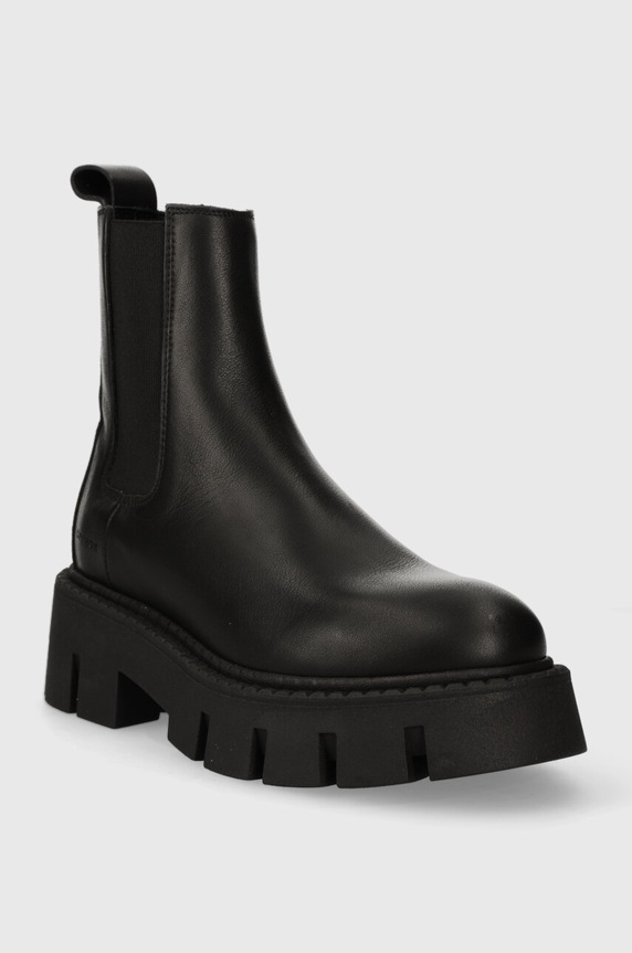 Copenhagen bőr bokacsizma CPH137 fekete AW23