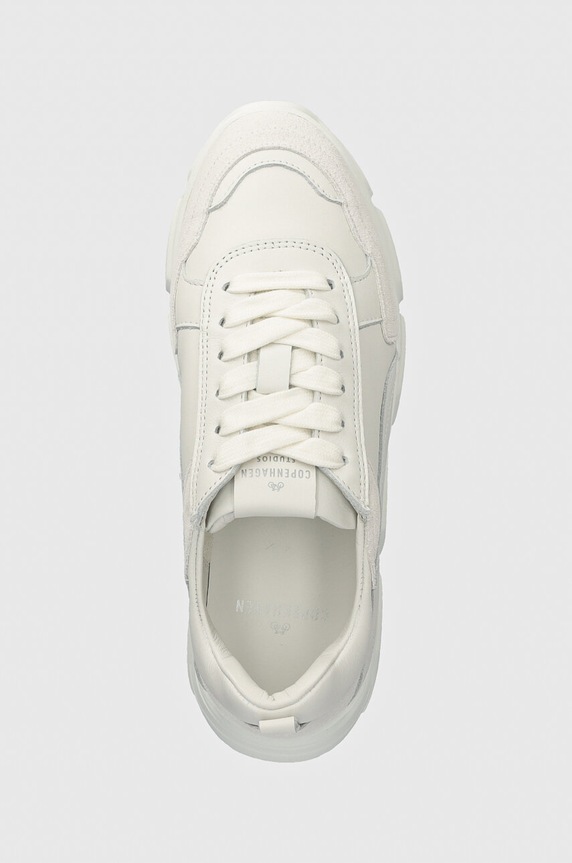 Kožené sneakers boty Copenhagen Vitello bílá CPH40