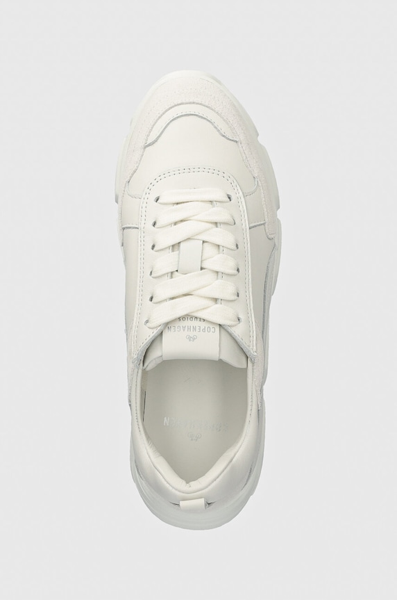 Kožené sneakers boty Copenhagen Vitello bílá CPH40