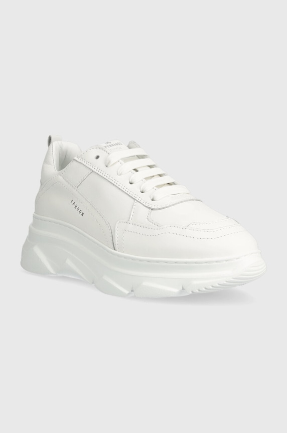 Kožené sneakers boty Copenhagen Vitello CPH40 bílá AW24
