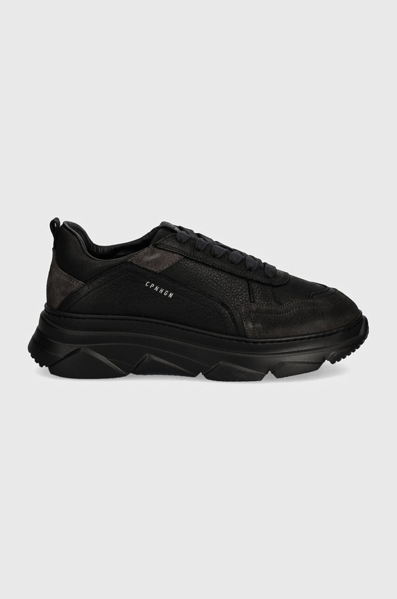 Copenhagen sneakersy skórzane Vitello CPH40 czarny AW24