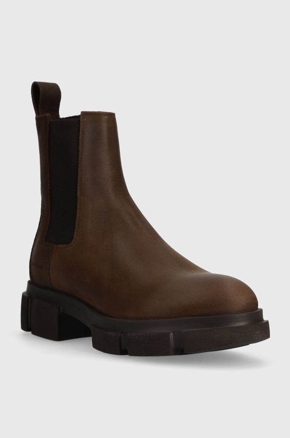 Copenhagen stivaletti chelsea in pelle CPH570 marrone AW23