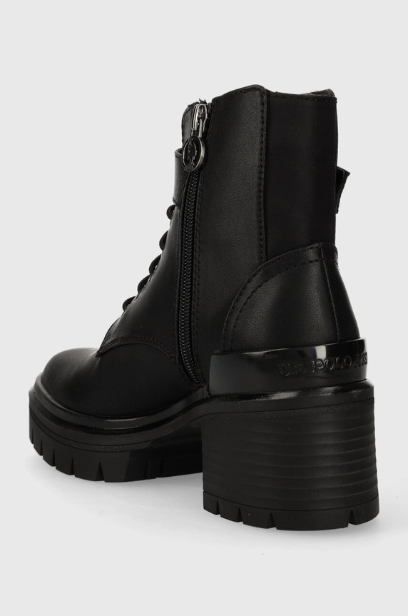 Obuwie U.S. Polo Assn. botki HALEY HALEY001W.CYN1 czarny