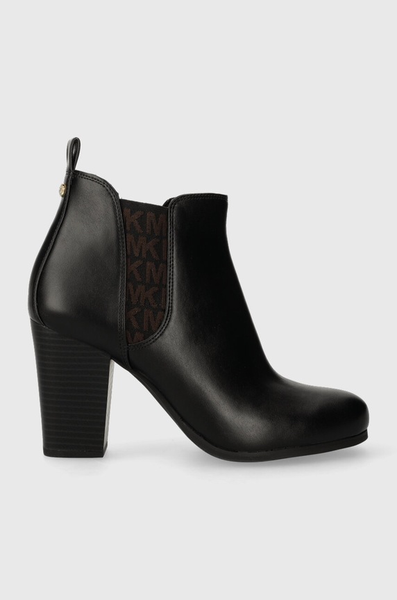 MICHAEL Michael Kors sztyblety Evaline słupek czarny 40F3EVHEGL.001
