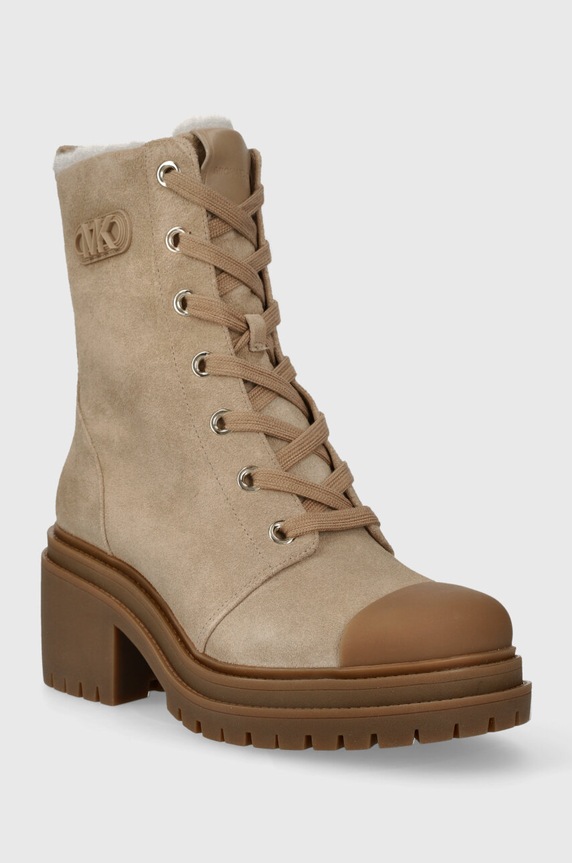 Σουέτ μπότες MICHAEL Michael Kors Hanley 40F3HYME5S.222 μπεζ AW23