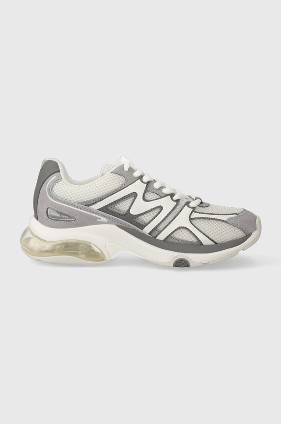 MICHAEL Michael Kors sneakersy Kit imitacja skóry licowej szary 43F3KIFS3D.084